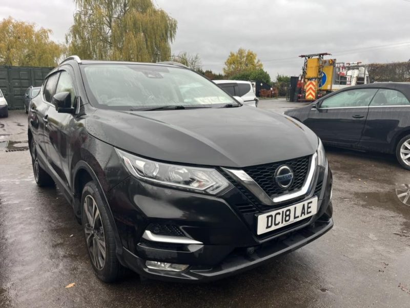 2018 Nissan Qashqai 1.5 Dci N-Connecta in Black — image 1