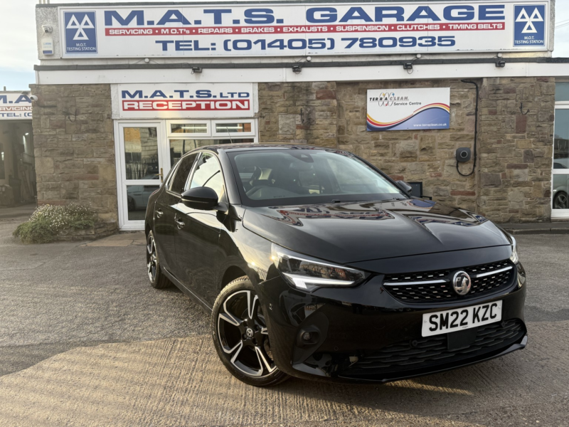 2022 Vauxhall Corsa 1.2 Elite Edition in Black — image 1
