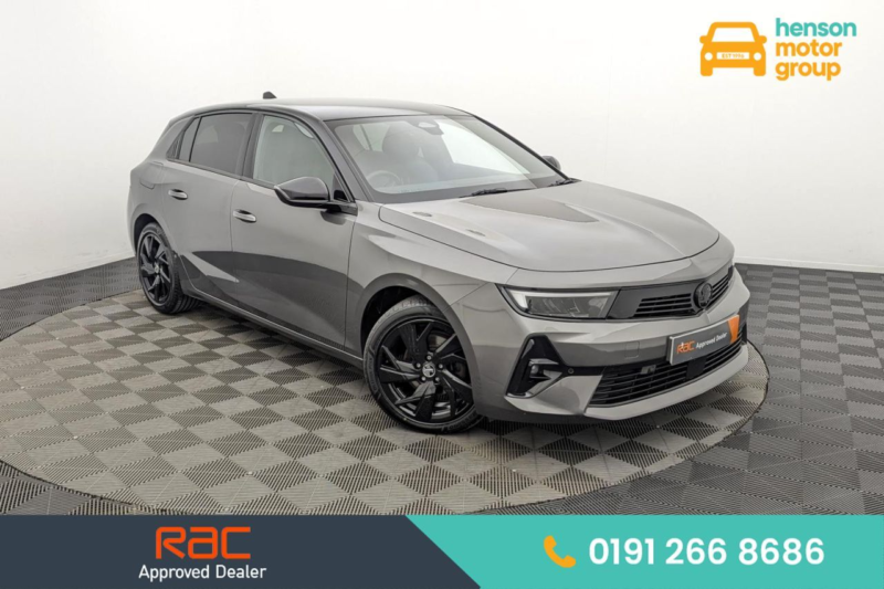 2023 Vauxhall Astra 1.2 Turbo Gs Hatchback 5dr Petrol Auto Euro 6 (s/s) (130 Ps) in Grey — image 1