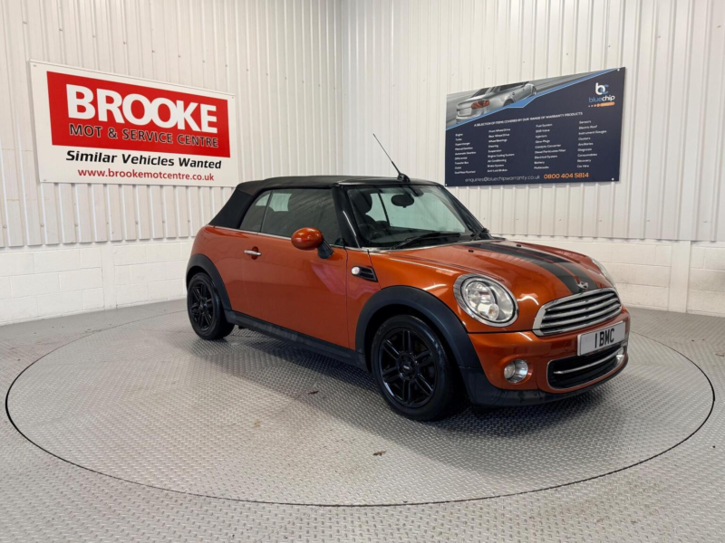2014 MINI Convertible 1.6 Cooper Euro 6 (s/s) 2dr in Orange — image 1