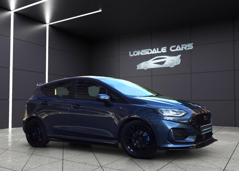 2022 Ford Fiesta 1.0t Ecoboost Mhev St-Line X Edition Euro 6 (s/s) 5dr in Blue — image 1