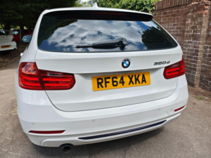 2014 BMW 3 Series 2.0 320d Sport Touring Auto Euro 5 (s/s) 5dr in White — image 6