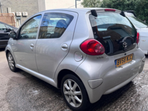 2008 Toyota Aygo 1.0 Vvt-I Platinum Multimode Euro 4 5dr (ac) in Silver — image 6