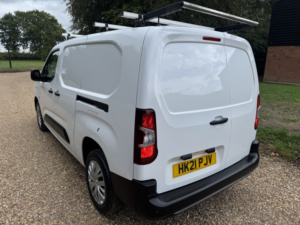 2021 Peugeot Partner 1.5 Bluehdi 950 Lwb Professional in White — image 6