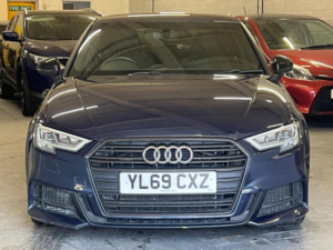 2020 Audi A3 2.0 Tdi 35 Black Edition Sportback 5dr Diesel S Tronic Euro 6 (s/s) (150 Ps) in Blue — image 2