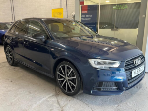 2020 Audi A3 2.0 Tdi 35 Black Edition Sportback 5dr Diesel S Tronic Euro 6 (s/s) (150 Ps) in Blue — image 3