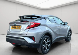 2018 Toyota C-Hr 1.8 Vvt-H Design CVT Euro 6 (s/s) 5dr in Silver — image 3