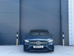 2019 Mercedes-Benz A Class 1.5 A180d Amg Line (executive) 7g-Dct Euro 6 (s/s) 5dr in Blue — image 3