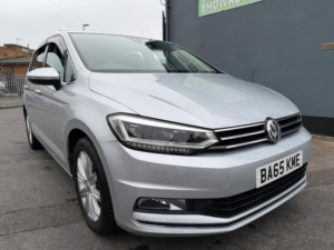 2016 Volkswagen Touran 1.4 Tsi Bluemotion Tech Sel DSG Euro 6 (s/s) 5dr in Silver — image 2
