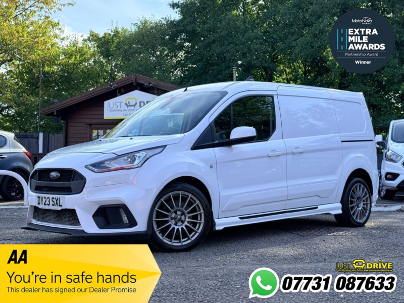 2023 Ford Transit Connect 1.5 250 Ecoblue Ms-Rt Panel Van 6dr Diesel Manual L2 Euro 6 (s/s) (120 Ps) in White — image 1