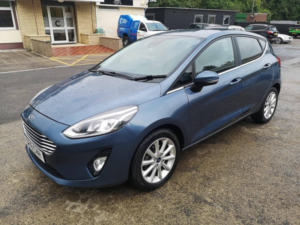 2019 Ford Fiesta 1.0 T Ecoboost Titanium in Blue — image 3