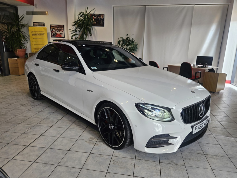 2016 Mercedes-Benz E Class 2.0 E220d Amg Line Premium + in White — image 1