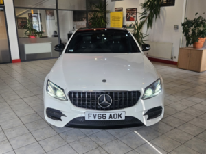 2016 Mercedes-Benz E Class 2.0 E220d Amg Line Premium + in White — image 2