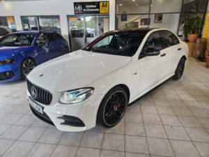 2016 Mercedes-Benz E Class 2.0 E220d Amg Line Premium + in White — image 3