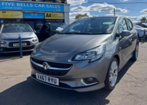 2017 Vauxhall Corsa 1.4i Ecoflex Sri Vx Line Euro 6 5dr in Grey — image 2