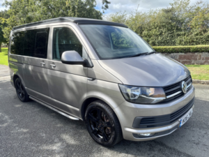 2016 Volkswagen Transporter T6 2.0 Tdi Highline 150 Day Van / Camper Swb 4 Berth in Beige — image 2
