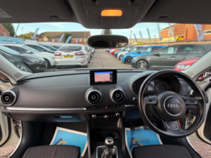 2014 Audi A3 1.6 Tdi Sport Sportback Euro 6 (s/s) 5dr in White — image 2