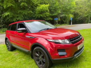 2013 Land Rover Range Rover Evoque 2.2 Sd4 Pure in Red — image 2