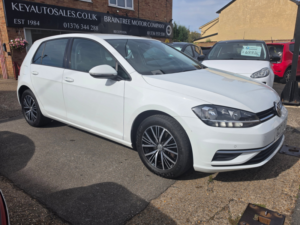 2017 Volkswagen Golf 1.4 Tsi Bluemotion Tech Se Nav Hatchback 5dr Petrol DSG Euro 6 (s/s) (125 Ps) in White — image 2