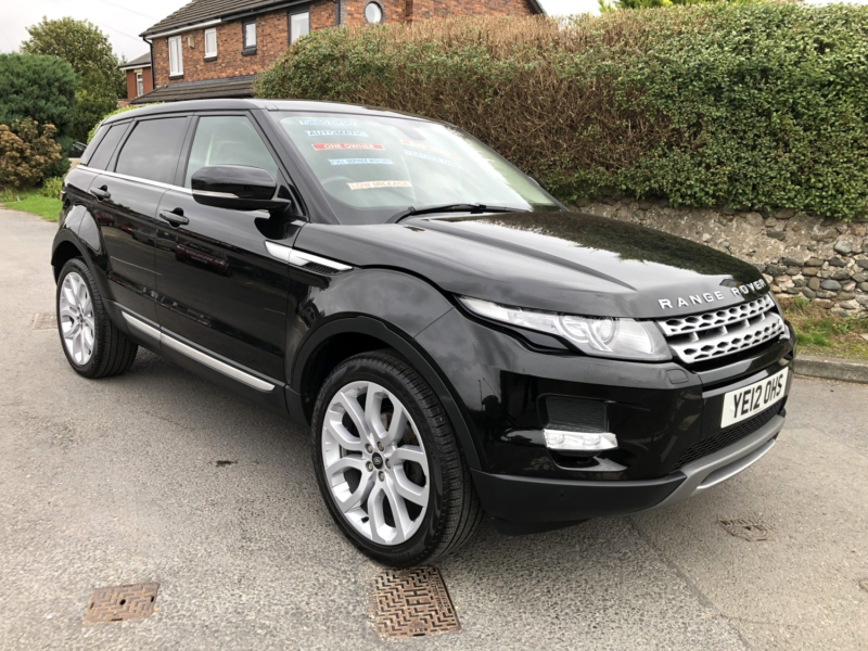 2012 Land Rover Range Rover Evoque 2.2 Sd4 Prestige Turbo Diesel Automatic 4x4 Estate - Full Service History - 42000 Miles - 1 Owner in Black — image 1