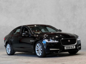 2018 Jaguar Xf 2.0i R-Sport Auto Euro 6 (s/s) 4dr in Black — image 3