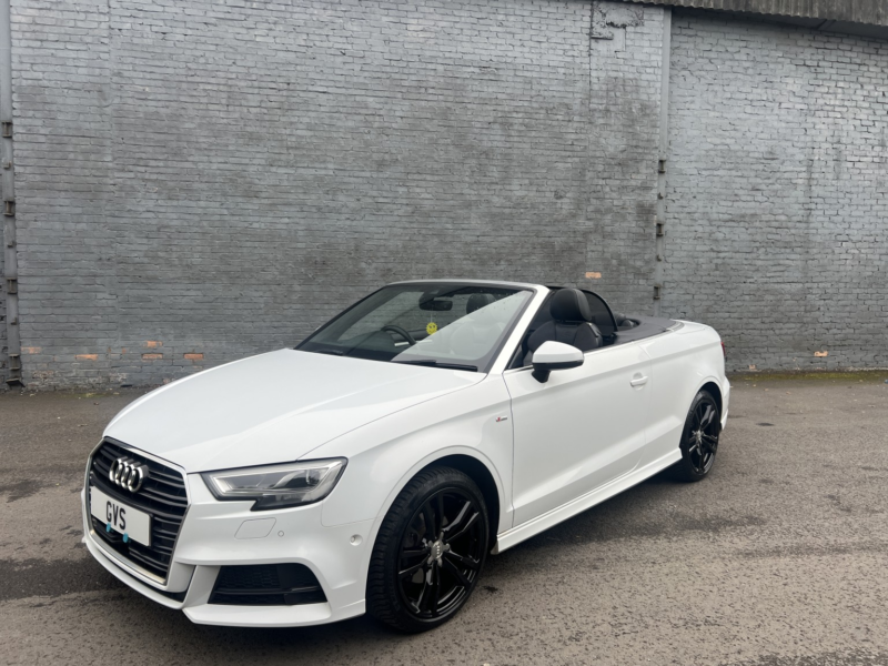 2016 Audi A3 Cabriolet 1.4 Tfsi Cod S Line in White — image 1