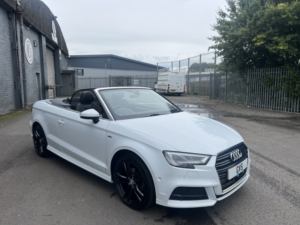 2016 Audi A3 Cabriolet 1.4 Tfsi Cod S Line in White — image 3