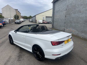 2016 Audi A3 Cabriolet 1.4 Tfsi Cod S Line in White — image 5