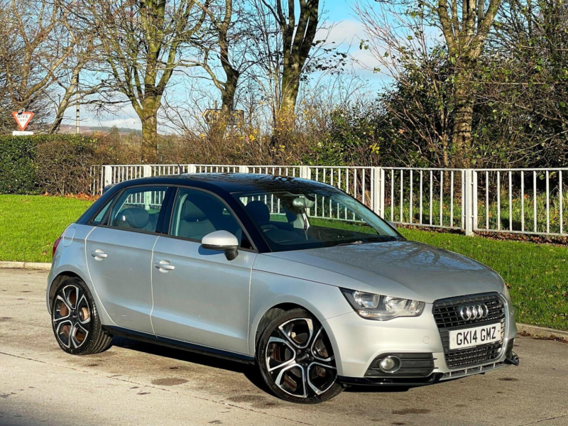 2014 Audi A1 1.6 Tdi Contrast Edition Plus Sportback Euro 5 (s/s) 5dr in Silver — image 1
