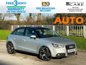2014 Audi A1 1.6 Tdi Contrast Edition Plus Sportback Euro 5 (s/s) 5dr in Silver — image 5