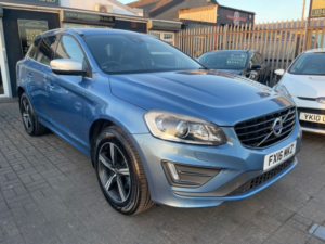 2016 Volvo Xc60 2.0 D4 R-Design Lux Nav SUV 5dr Diesel Manual Euro 6 (s/s) (190 Ps) in Blue — image 3