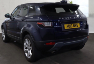 2016 Land Rover Range Rover Evoque 2.0 Td4 Se Tech Auto 4WD Euro 6 (s/s) 5dr in Blue — image 3