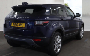 2016 Land Rover Range Rover Evoque 2.0 Td4 Se Tech Auto 4WD Euro 6 (s/s) 5dr in Blue — image 4