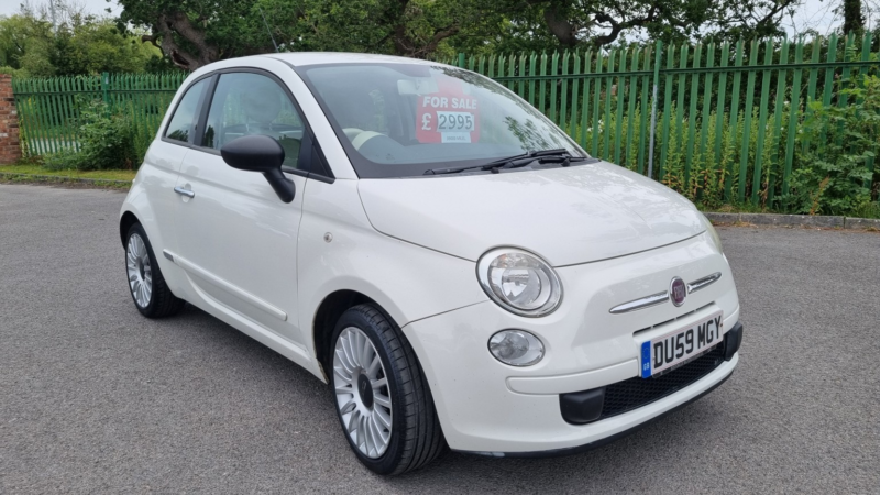 2009 Fiat 500 1.2 500 1.2 Pop in White — image 1