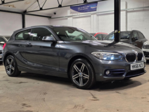 2016 BMW 1 Series 1.5 118i Sport Euro 6 (s/s) 3dr in Grey — image 3
