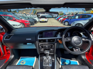 2013 Audi A5 Cabriolet 2.0 Tdi S Line Special Edition Multitronic Euro 5 (s/s) 2dr in Red — image 2