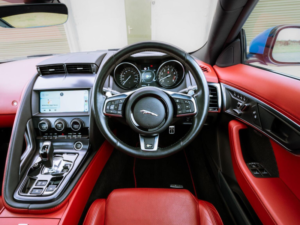 2018 Jaguar F-Type 5.0 V8 R Auto AWD Euro 6 (s/s) 2dr in Blue — image 2