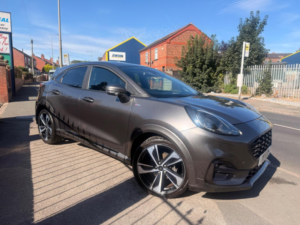 2021 Ford Puma 1.0t Ecoboost Mhev St-Line X Euro 6 (s/s) 5dr in Grey — image 2