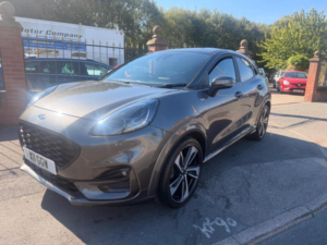 2021 Ford Puma 1.0t Ecoboost Mhev St-Line X Euro 6 (s/s) 5dr in Grey — image 4