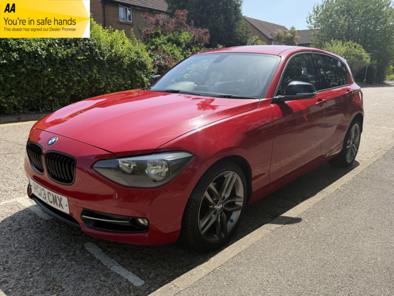 2013 BMW 1 Series 1.6 116i Sport 5-Door in Red — image 1