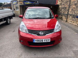 2009 Nissan Note 1.4 16v Acenta Euro 4 5dr in Red — image 2
