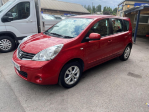 2009 Nissan Note 1.4 16v Acenta Euro 4 5dr in Red — image 3