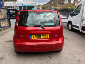 2009 Nissan Note 1.4 16v Acenta Euro 4 5dr in Red — image 5