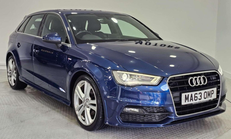 2013 Audi A3 2.0 Tdi S Line Sportback Euro 5 (s/s) 5dr in Blue — image 1