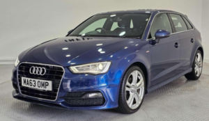 2013 Audi A3 2.0 Tdi S Line Sportback Euro 5 (s/s) 5dr in Blue — image 2