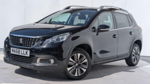 2018 Peugeot 2008 1.2 Puretech Allure Euro 6 (s/s) 5dr in Black — image 3