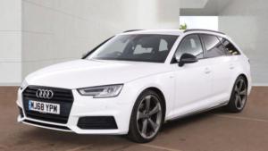 2018 Audi A4 Avant 1.4 Tfsi Black Edition Euro 6 (s/s) 5dr in White — image 3