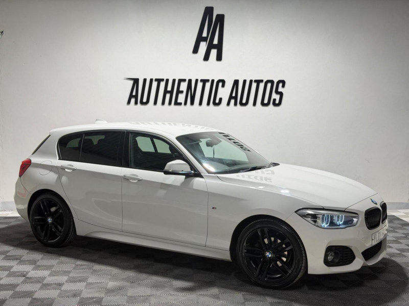 2016 BMW 1 Series 2.0 118d M Sport Auto Euro 6 (s/s) 5dr in White — image 1