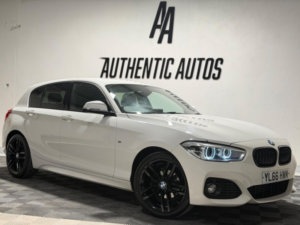 2016 BMW 1 Series 2.0 118d M Sport Auto Euro 6 (s/s) 5dr in White — image 3