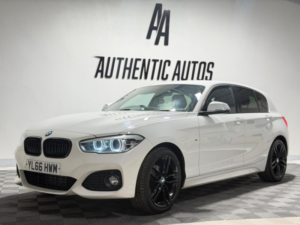 2016 BMW 1 Series 2.0 118d M Sport Auto Euro 6 (s/s) 5dr in White — image 4
